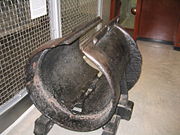 A section of pipe in the Swindon Steam Railway Museum