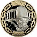 Bicentenary of Brunel's birth, commemorated on a 2006 British two pound coin.