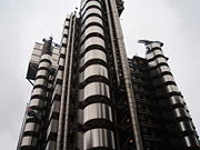 Lloyd’s Building as seen from street level.