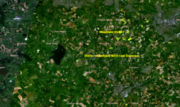 The chew valley area in a satellite image