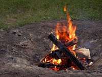 Campfires have been used for ages:fires are integral to humanity.