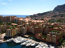 Fontvieille and its new harbour