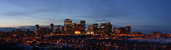 View of Downtown Edmonton.