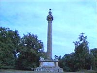 The Monument. In the grounds of Holkham Hall, pictured in 1999