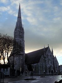 Ireland's tallest church spire is at St John's Cathedral.