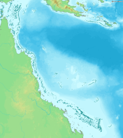 The Great Barrier Reef lies off the coast of Queensland in northeast Australia