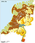 The Netherlands in 2750 BC