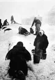 Civilians struggled to survive during the Siege of Leningrad