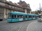 Tram at Frankfurt South Station
