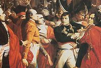 Napoléon Bonaparte in the coup d'état of 18 Brumaire (detail of an oleo by François Bouchot)