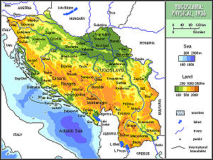 Yugoslavia 1936, physical