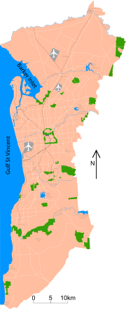 Adelaide's metropolitan area