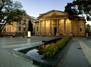 Art Gallery of South Australia on North Terrace.