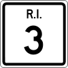Rhode Island Route Marker