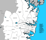 Sydney's Local Government Areas