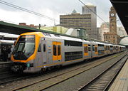 An EDI M-set (Millennium) train at Sydney's Central Station.