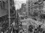 American Fleet Marching Down Queen Street, Brisbane, March 1941