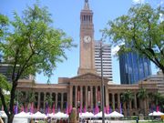 Brisbane City Hall houses the Museum of Brisbane and offices of the Brisbane City Council.