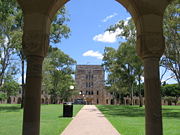 The Forgan Smith Building and the Great Court University of Queensland.