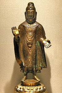Maitreya Buddha, Northern Wei, 443 CE.