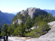 The Stawamus Chief is a granite monolith in British Columbia
