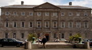 Leinster House18th century ducal palace now the seat of parliament that houses both the Dáil & Seanad.