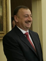 Ilham Aliyev, the current president of Azerbaijan.