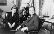 Kennedy meeting with West Berlin governing mayor Willy Brandt, March 1961