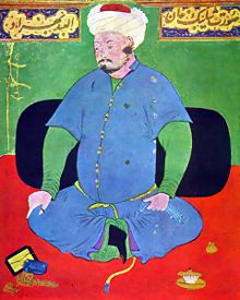 Portrait of Muhammad Shaybani, who defeated Babur in Samarkand in 1501