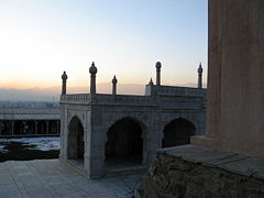 The Bagh-e Babur in Kabul where Babur is buried.