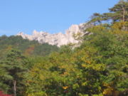A view of Seoraksan.