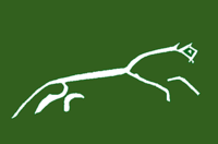 Layout of the Uffington White Horse as seen from above