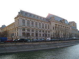 The Palace of Justice in Bucharest