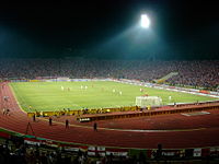 The National Stadium, Bucharest (Dinamo vs Manchester)