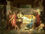 Félix Auvray (1830–1833): Alcibiade with the Courtesans (1833), Museum of Fine Arts of Valenciennes