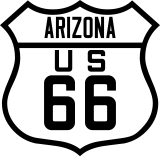 The original U.S. Highway shield, in use from 1926 to the late 1940s