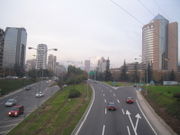 Expressway in Las Condes