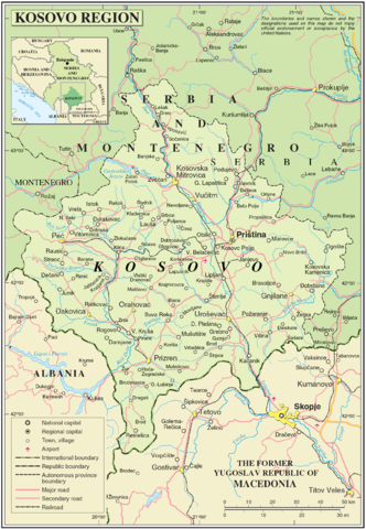 Image:Kosovo map.png