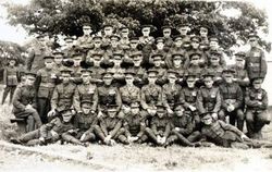C Company of the 6th (Rifle) Battalion at Kinmel Park, near Rhyl, Wales. Dated July, 1931. The battalion (known as the Liverpool Rifles) was transferred to the Royal Engineers five-years later.