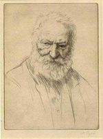 Victor Hugo, by Alphonse Legros.