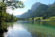 Alpine scenery in Bavaria.