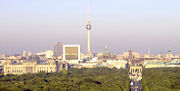 Berlin is the largest city with a population of 3.4 million people.