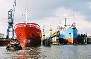 Hamburg Harbour is the second-largest port city in Europe and ninth-largest port in the world.