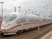 The ICE 3 trainset.