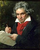 Ludwig van Beethoven (1770–1827) , composer.