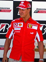 Michael Schumacher has won seven Formula One championships.