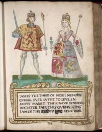 James III and Margaret, their betrothal led to Shetland passing from Norway to Scotland