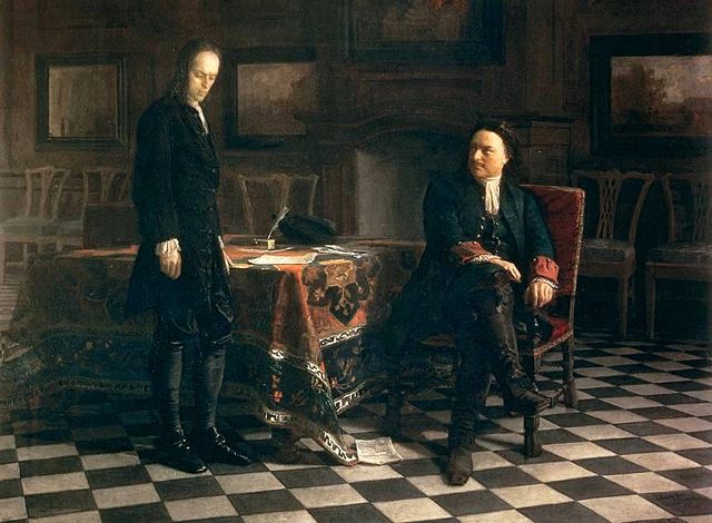 Image:Peter the Great Interrogating the Tsarevich Alexei Petrovich.jpg