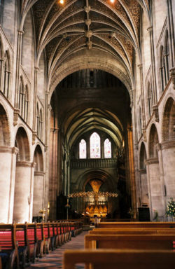 Hereford is one of the church's forty-three cathedrals, many with histories stretching back centuries.