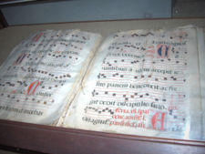 Missal with Gregorian chants